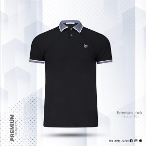 Polo T-shirt For Men--button
